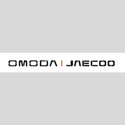 OMODA | JAECOO | Das Bild zeigt das Logo von zwei Fahrzeugmarken.