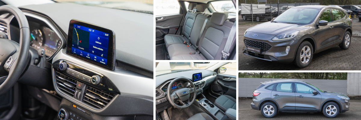 Gebrauchtwagen Ford Kuga | Jochem Gruppe | Das Bild zeigt das Fahrzeug aus mehreren Perspektiven