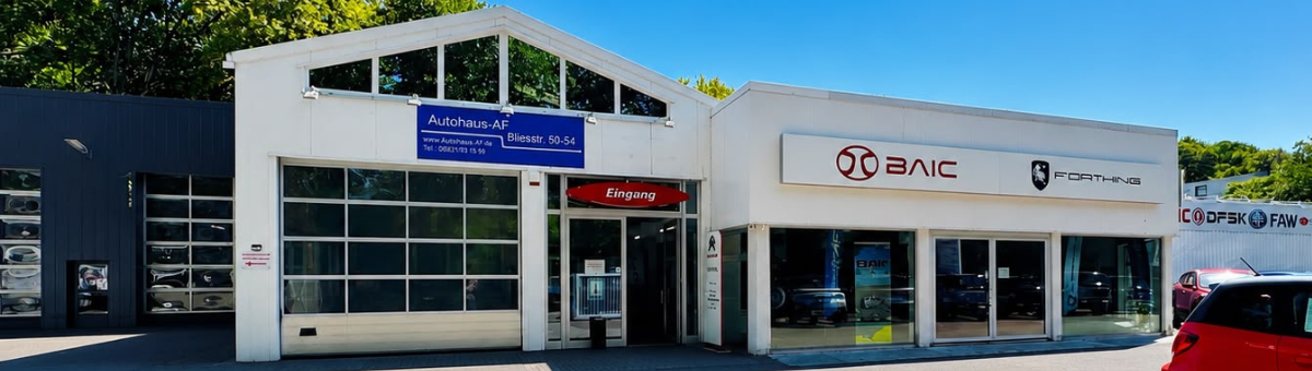 Autohaus AF GmbH | Das Bild zeigt eine Aufnahme des Standortes.